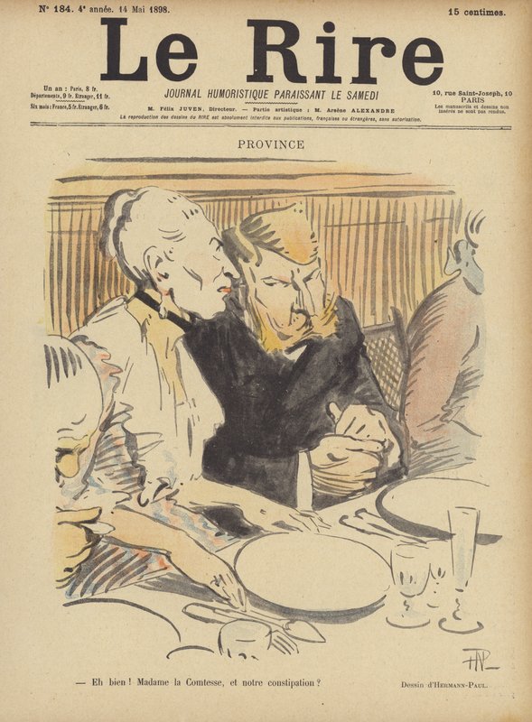 Illusztráció Le Rire alkotó: Rene George Hermann Paul