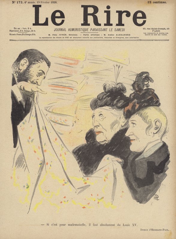 Illusztráció Le Rire alkotó: Rene George Hermann Paul