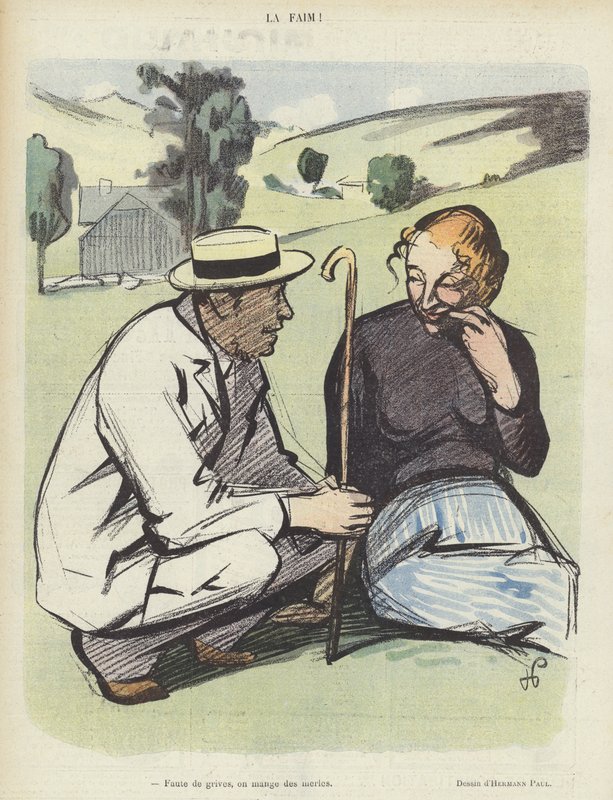 Illusztráció Le Rire alkotó: Rene George Hermann Paul