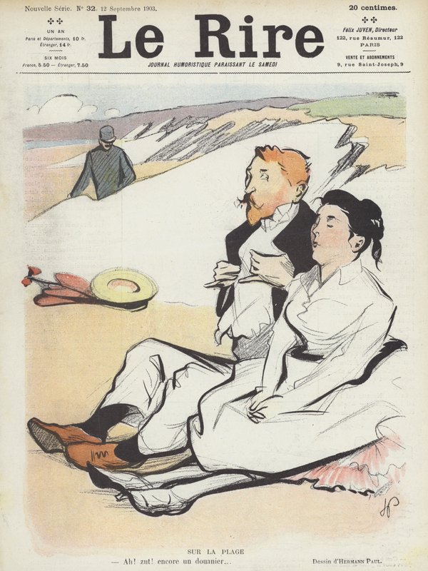 Illusztráció Le Rire alkotó: Rene George Hermann Paul