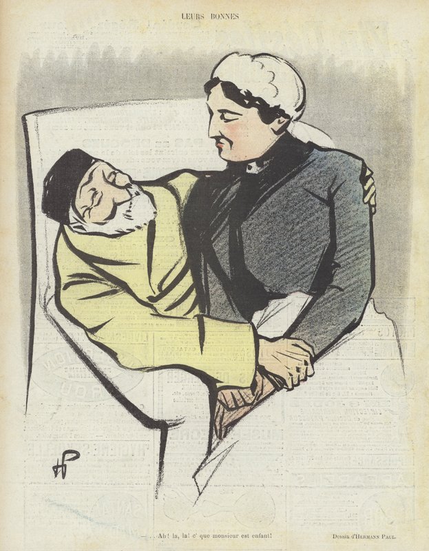 Illusztráció Le Rire alkotó: Rene George Hermann Paul