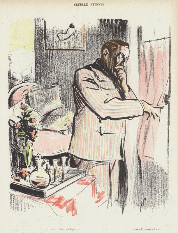 Illusztráció Le Rire alkotó: Rene George Hermann Paul