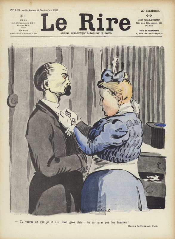 Illusztráció Le Rire alkotó: Rene George Hermann Paul