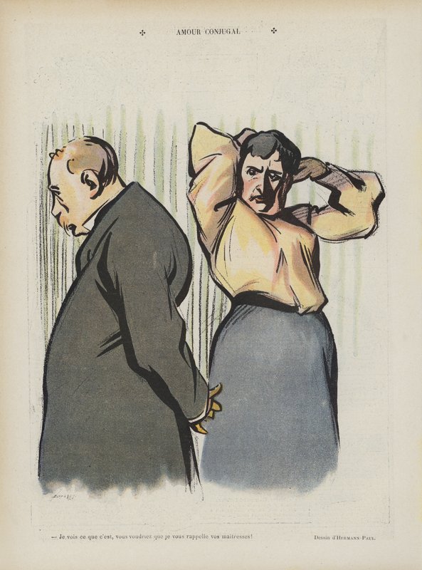 Illusztráció Le Rire alkotó: Rene George Hermann Paul