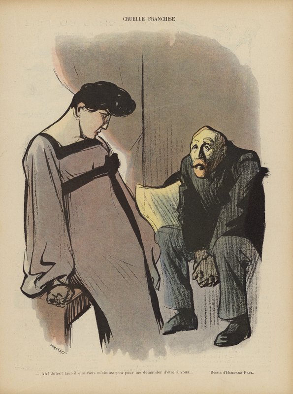 Illusztráció Le Rire alkotó: Rene George Hermann Paul