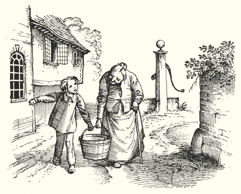 Hans Christian Andersen: Little Tuk (litho) alkotó: Rex (after) Whistler