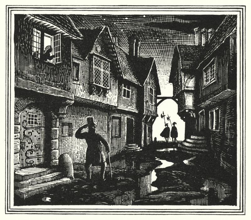 Hans Christian Andersen: A szerencse galócai (litho) alkotó: Rex (after) Whistler