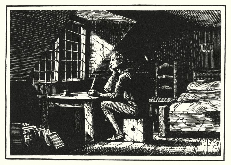 Hans Christian Andersen: The Goblin and The Huckster (litho) alkotó: Rex (after) Whistler
