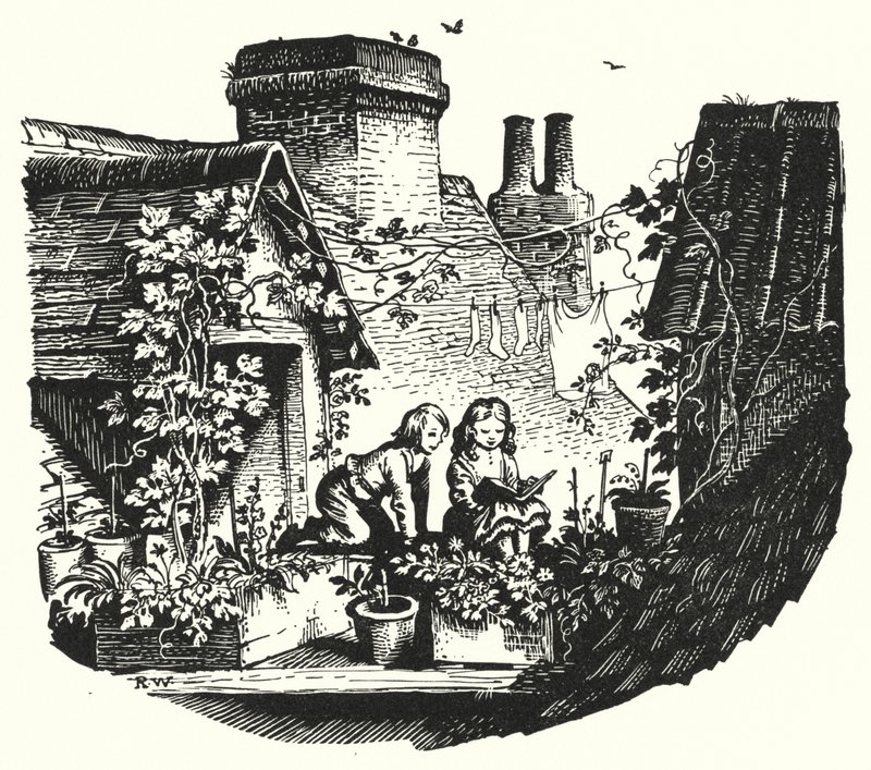Hans Christian Andersen: A hókirálynő (litho) alkotó: Rex (after) Whistler