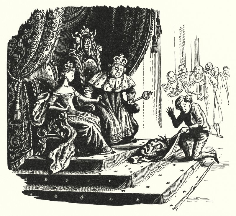 Hans Christian Andersen: Az útitársak (litho) alkotó: Rex (after) Whistler