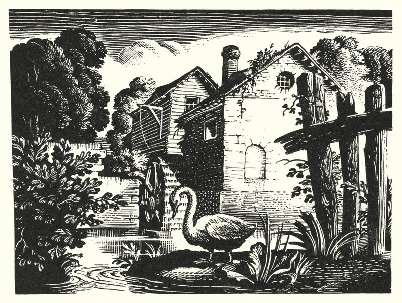Hans Christian Andersen: A csúnya kiskacsa (litho) alkotó: Rex (after) Whistler