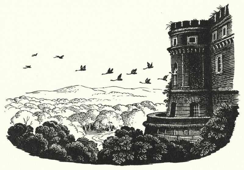 Hans Christian Andersen: A vad hattyúk (litho) alkotó: Rex (after) Whistler