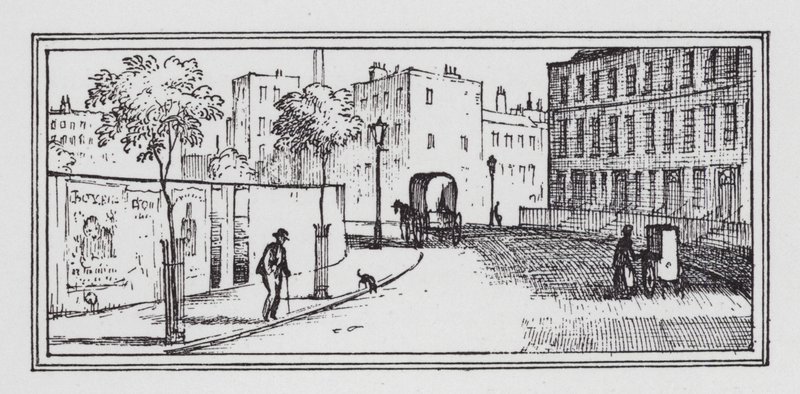 Városi nyár (litho) alkotó: Rex (after) Whistler