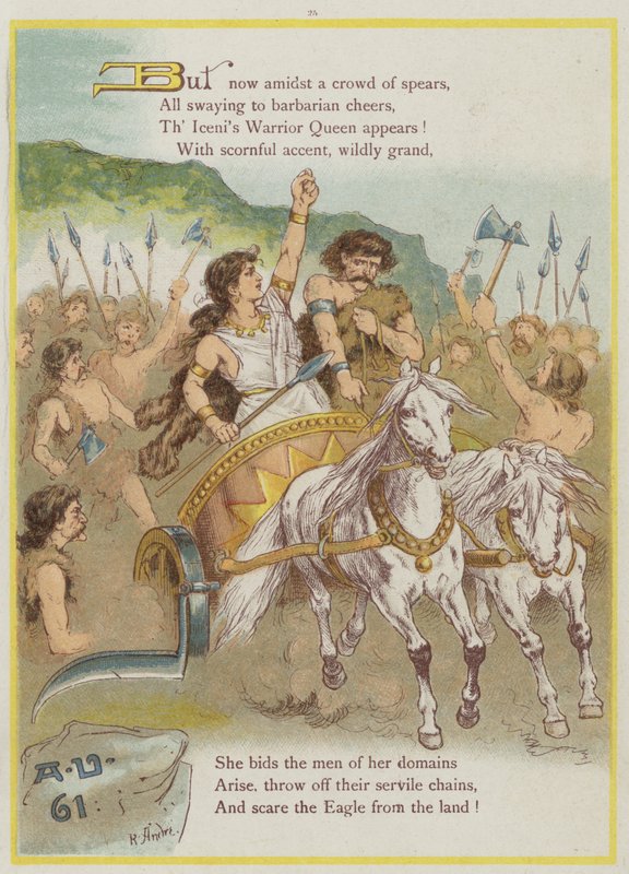 Az Upstream oldala, Richard Andre, Boadicea alkotó: Richard Andre