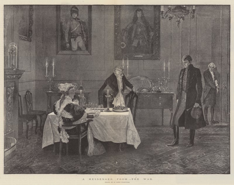 Hírnök a háborúból alkotó: Richard Caton Woodville junior