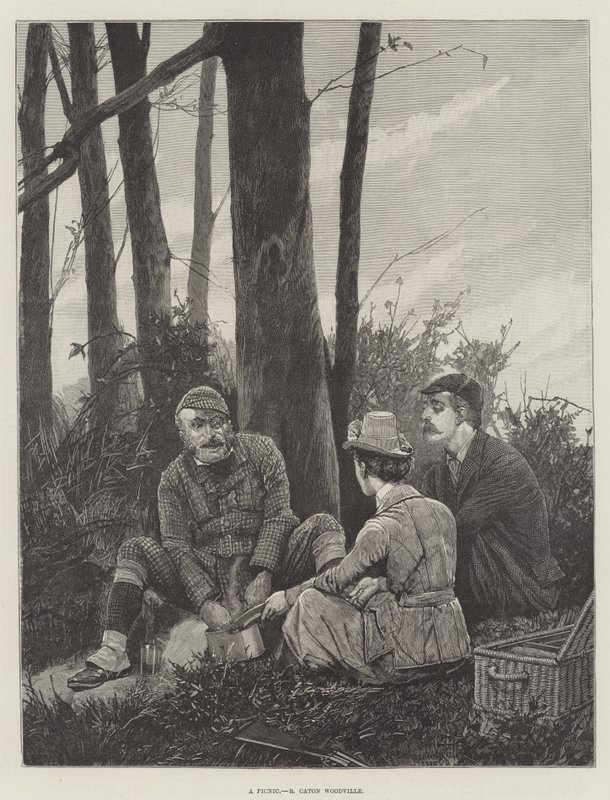Egy piknik alkotó: Richard Caton Woodville junior