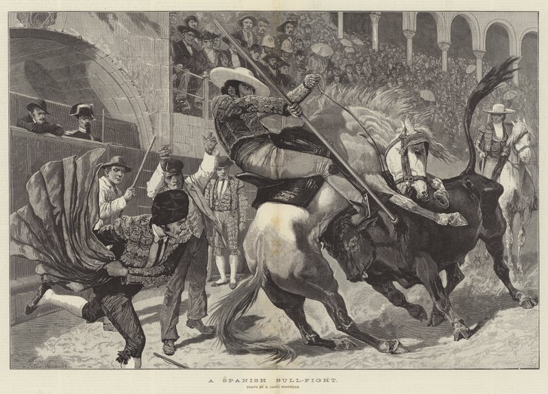 Spanyol bikaviadal alkotó: Richard Caton Woodville junior
