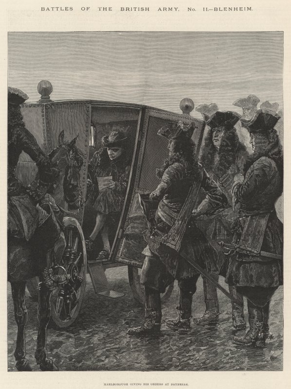 A brit hadsereg csatái, Blenheim alkotó: Richard Caton Woodville junior