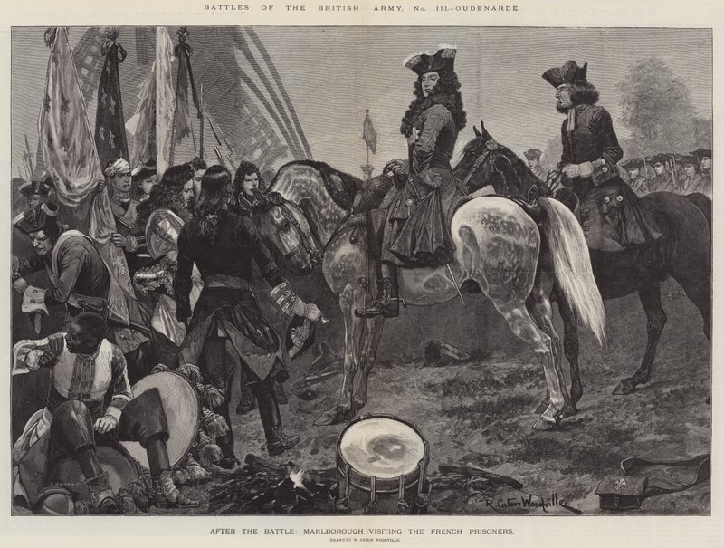 A brit hadsereg csatái, Oudenarde alkotó: Richard Caton Woodville junior