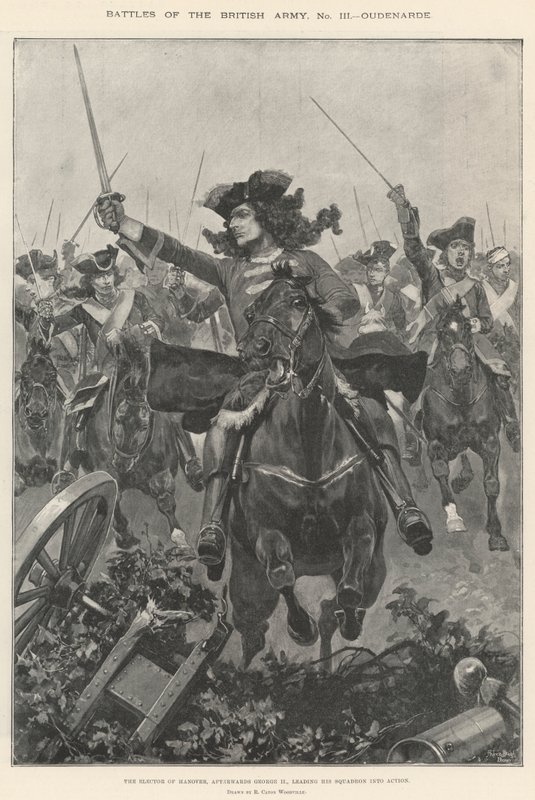 A brit hadsereg csatái, Oudenarde alkotó: Richard Caton Woodville junior
