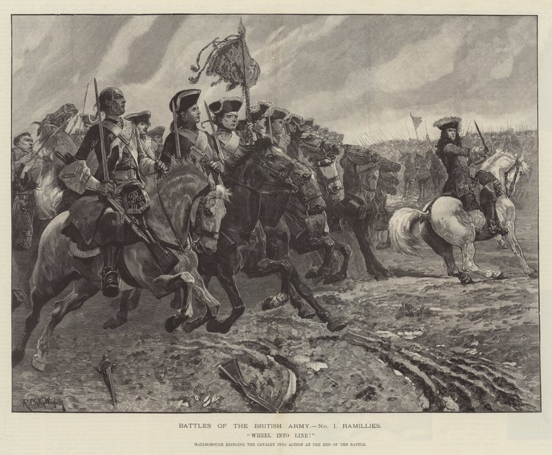 A brit hadsereg csatái, Ramillies alkotó: Richard Caton Woodville junior