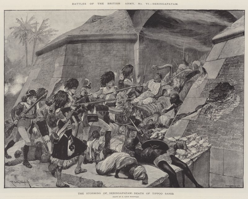 A brit hadsereg csatái, Seringapatam alkotó: Richard Caton Woodville junior