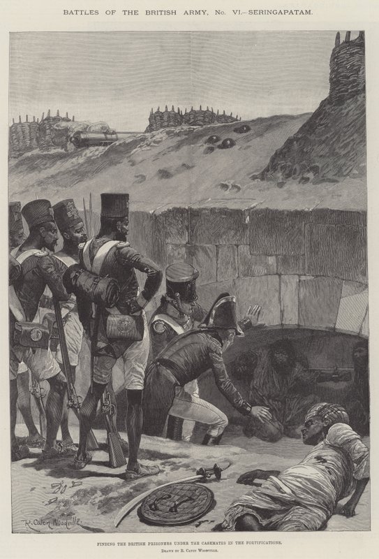 A brit hadsereg csatái, Seringapatam alkotó: Richard Caton Woodville junior