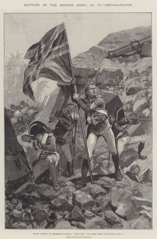 A brit hadsereg csatái, Seringapatam alkotó: Richard Caton Woodville junior