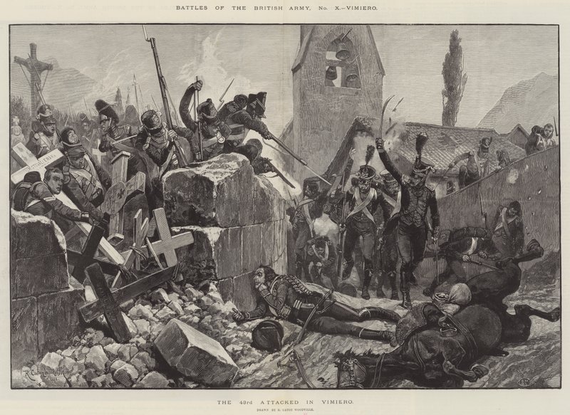 A brit hadsereg csatái, Vimiero alkotó: Richard Caton Woodville junior