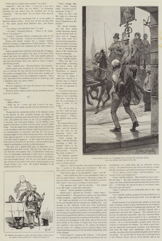 Cynic Fortune, Mese egy lelkiismeretes emberről, David Christie Murray alkotó: Richard Caton Woodville junior