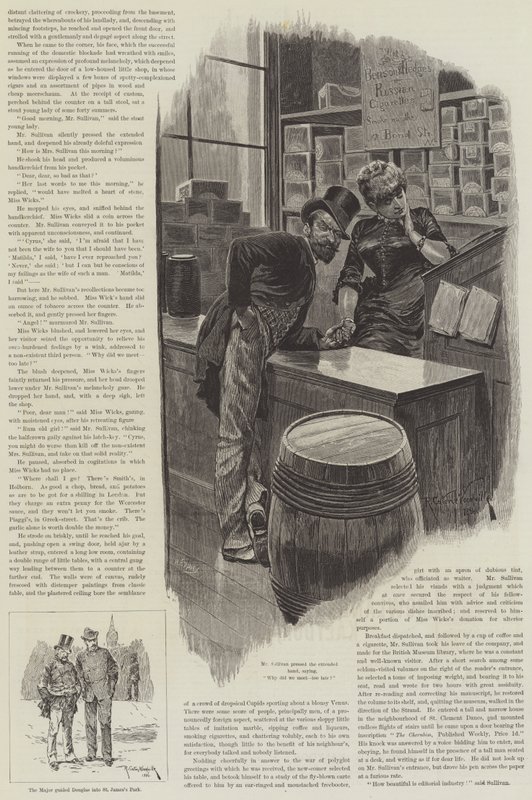 Cynic Fortune, Mese egy lelkiismeretes emberről, David Christie Murray alkotó: Richard Caton Woodville junior