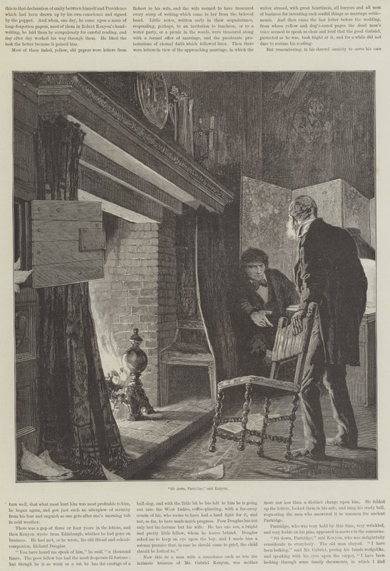 Cynic Fortune, Mese egy lelkiismeretes emberről, David Christie Murray alkotó: Richard Caton Woodville junior