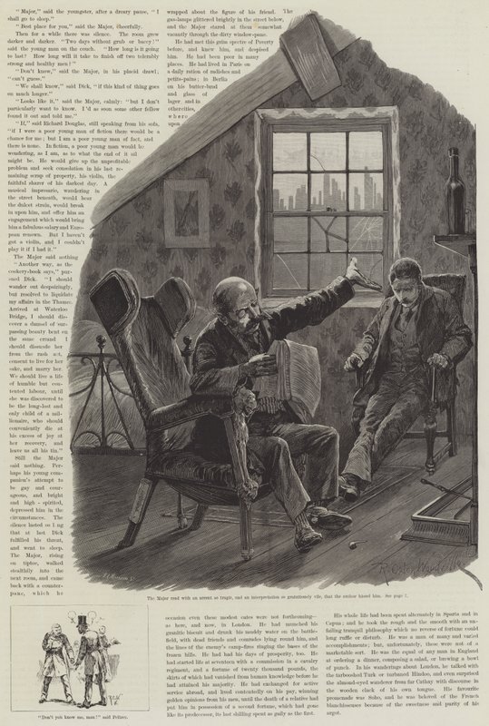 Cinikus szerencse, Egy lelkiismeretes ember története, írta David Christie Murray alkotó: Richard Caton Woodville junior