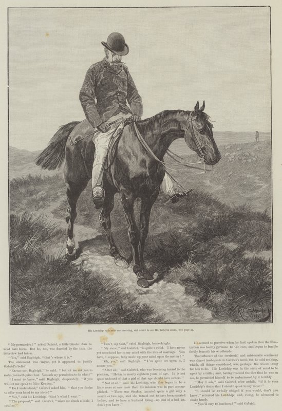 Cynic Fortune, Mese egy lelkiismeretes emberről, David Christie Murray alkotó: Richard Caton Woodville junior