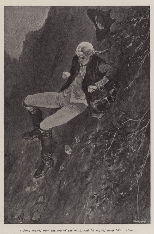 Illusztráció Emily Lawless A Birodalom ezredese című könyvéhez. alkotó: Richard Caton Woodville junior
