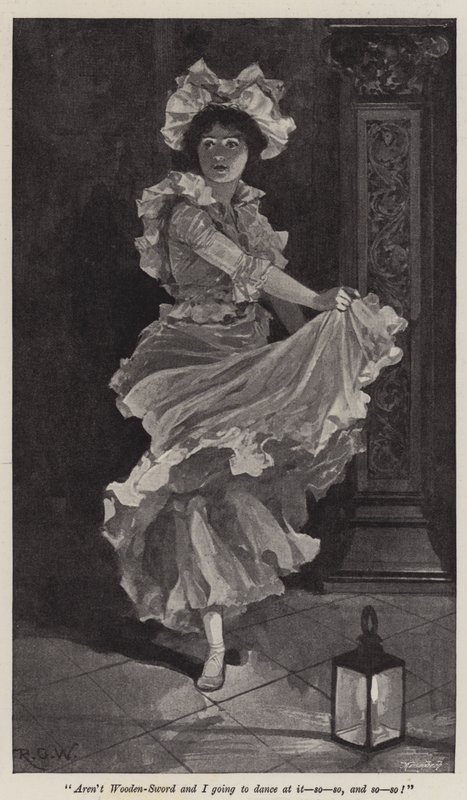 Illusztráció A Birodalom ezredeséhez, Emily Lawless alkotó: Richard Caton Woodville junior