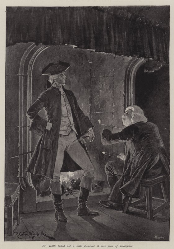 Illusztráció A Birodalom ezredeséhez, Emily Lawless alkotó: Richard Caton Woodville junior