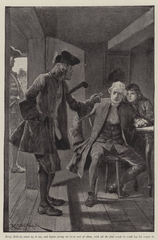 Illusztráció Emily Lawless A Birodalom ezredese című könyvéhez. alkotó: Richard Caton Woodville junior