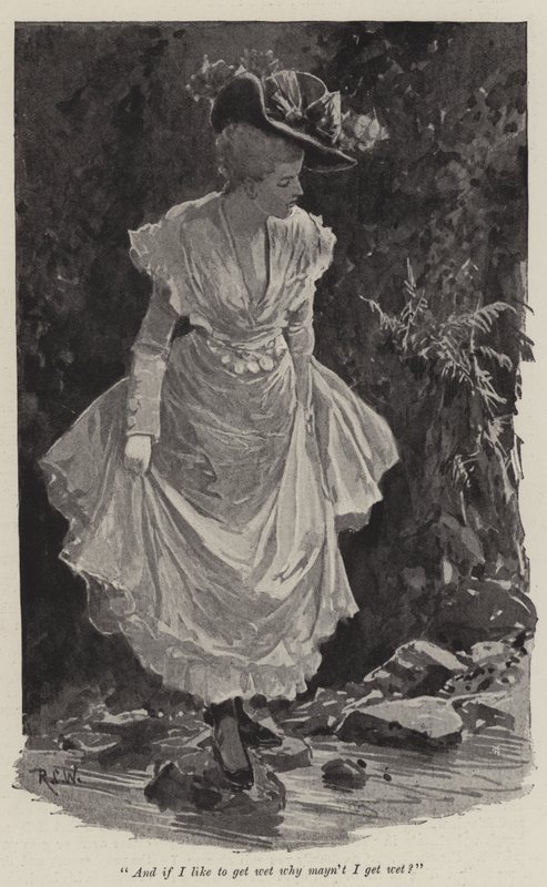 Illusztráció Emily Lawless A Birodalom ezredese című könyvéhez. alkotó: Richard Caton Woodville junior