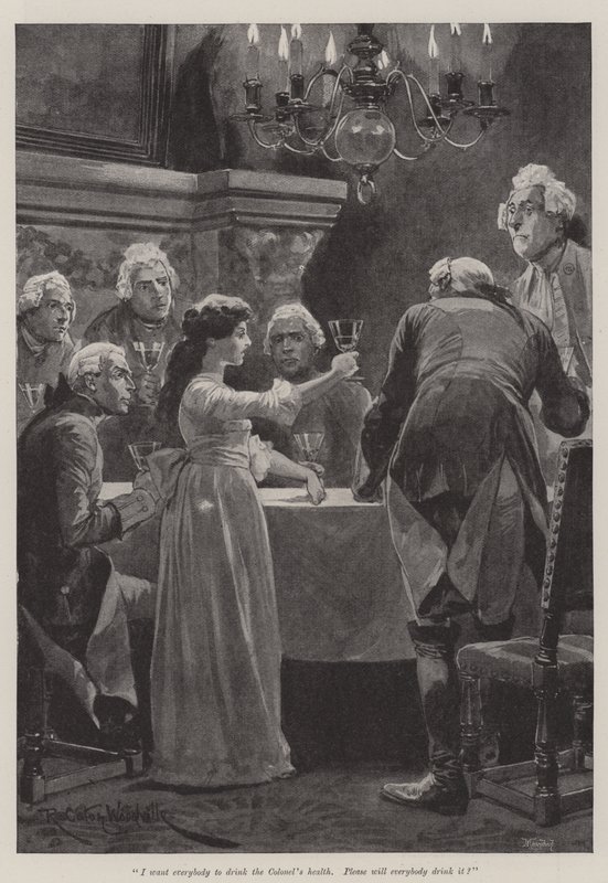 Illusztráció A Birodalom ezredeséhez, Emily Lawless alkotó: Richard Caton Woodville junior