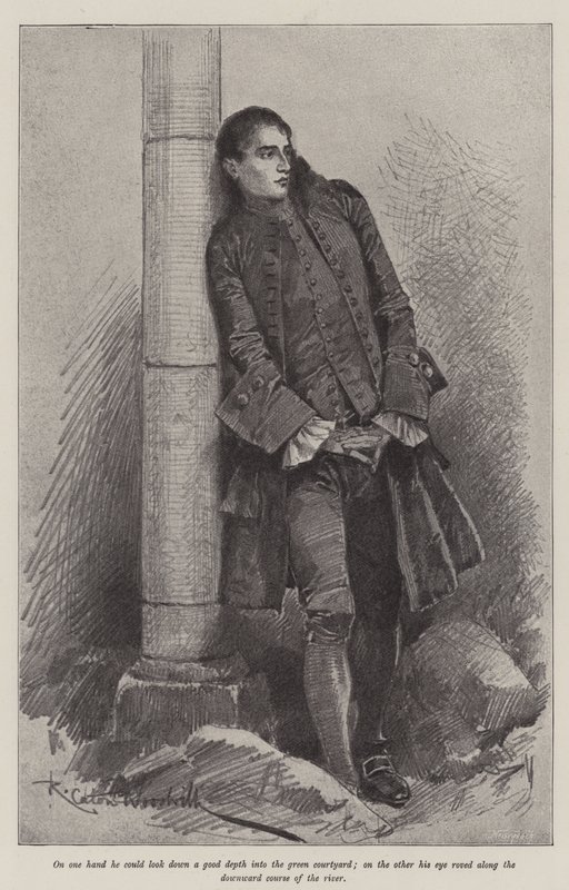 Illusztráció: The Great North Road, Robert Louis Stevenson alkotó: Richard Caton Woodville junior