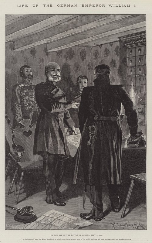 I. Vilmos német császár élete alkotó: Richard Caton Woodville junior