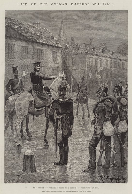 I. Vilmos német császár élete alkotó: Richard Caton Woodville junior