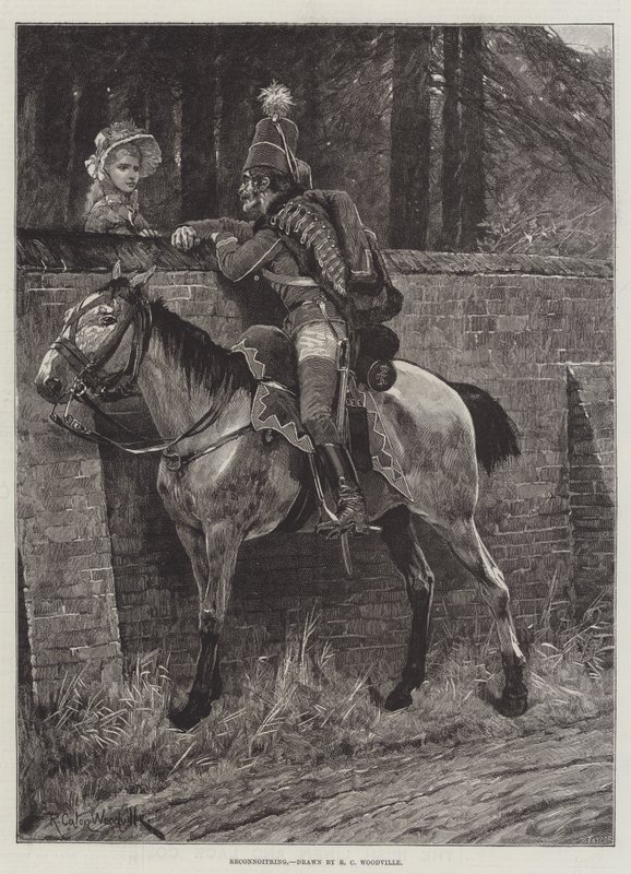 A  felderítése alkotó: Richard Caton Woodville junior