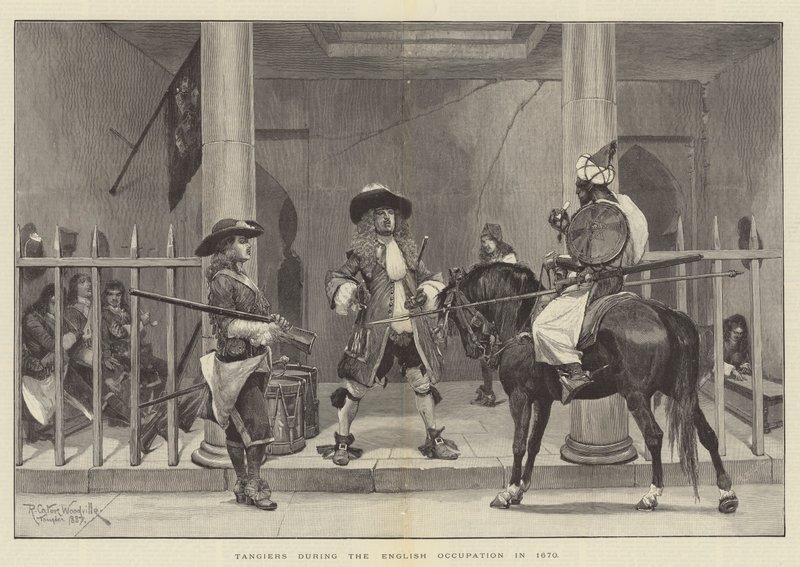 Tanger az angol megszállás alatt 1670-ben alkotó: Richard Caton Woodville junior
