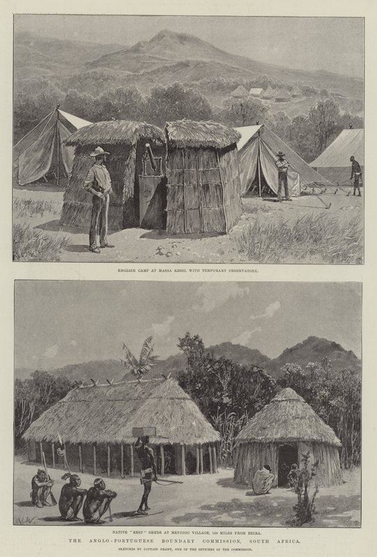 Az Angol-Portugál Határbizottság, Dél-Afrika alkotó: Richard Caton Woodville junior