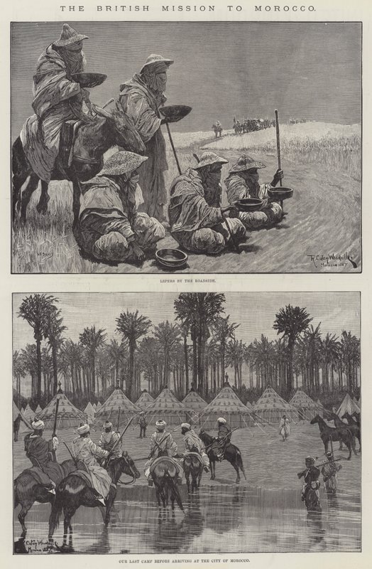A brit marokkói misszió alkotó: Richard Caton Woodville junior