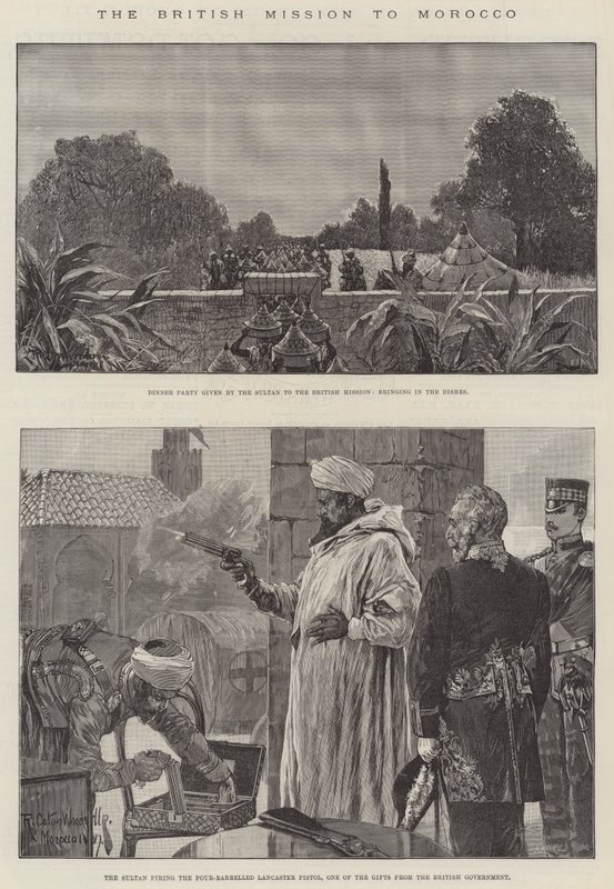 A brit marokkói misszió alkotó: Richard Caton Woodville junior