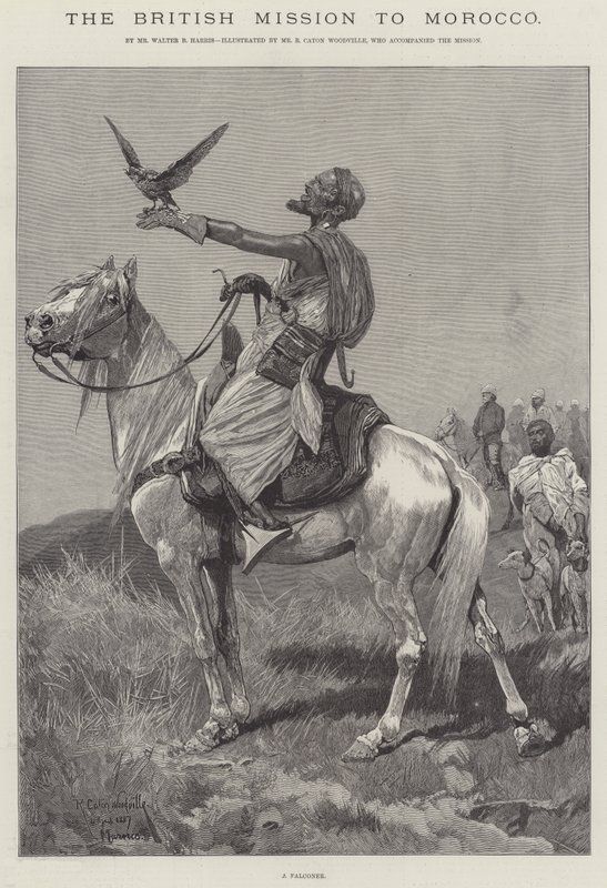 A brit marokkói misszió alkotó: Richard Caton Woodville junior