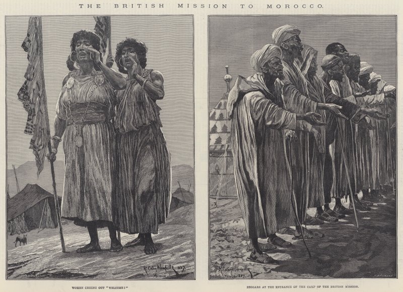A marokkói brit misszió alkotó: Richard Caton Woodville junior